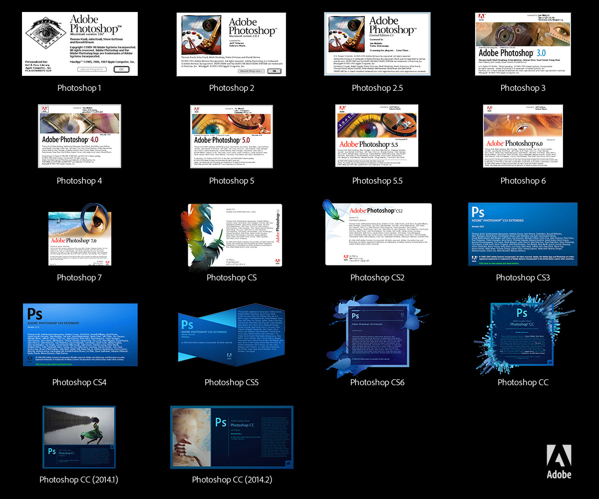 Photoshop_Splash_Screens_Through_the_Years